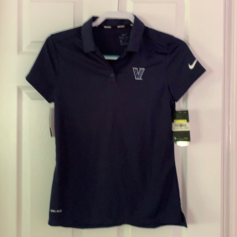 NWT Villanova Nike Golf Polo Shirt